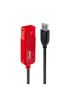 Lindy 42782 cavo USB 12 m USB 2.0 USB A Nero