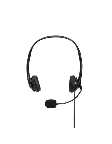 Lindy 42870 cuffia e auricolare Cablato A Padiglione Musica e Chiamate USB tipo A Nero