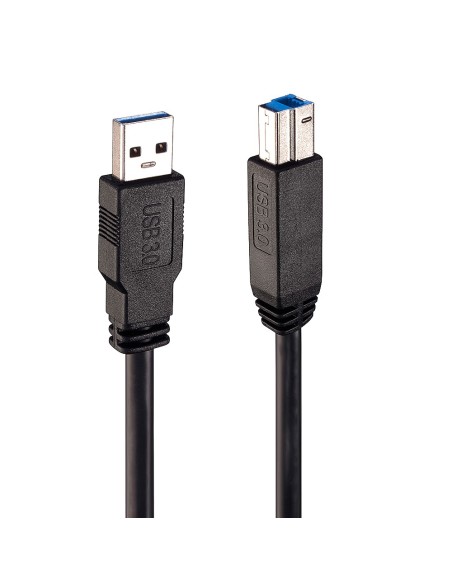 Lindy 43098 cavo USB 10 m USB 3.2 Gen 1 (3.1 Gen 1) USB A USB B Nero