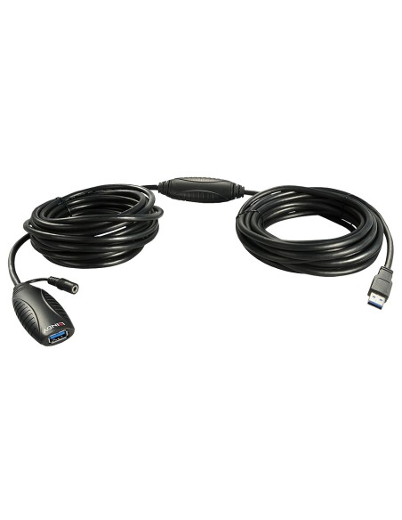 Lindy 43099 cavo USB 15 m USB 3.2 Gen 1 (3.1 Gen 1) USB A Nero