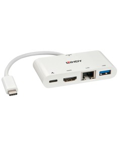 Lindy 43239 adattatore grafico USB Bianco