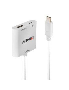 Lindy 43272 adattatore grafico USB 3840 x 2160 Pixel Bianco