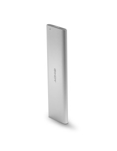 Lindy 43285 contenitore di unità di archiviazione Box esterno SSD Argento M.2 2