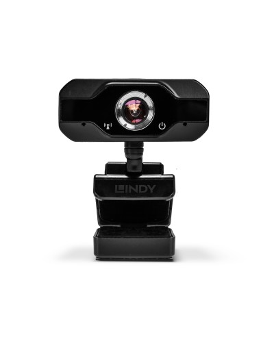 Lindy 43300 webcam 1920 x 1080 Pixel USB 2.0 Nero