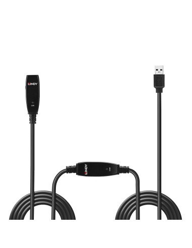 Lindy 43322 cavo USB 15 m USB 3.2 Gen 1 (3.1 Gen 1) USB A Nero