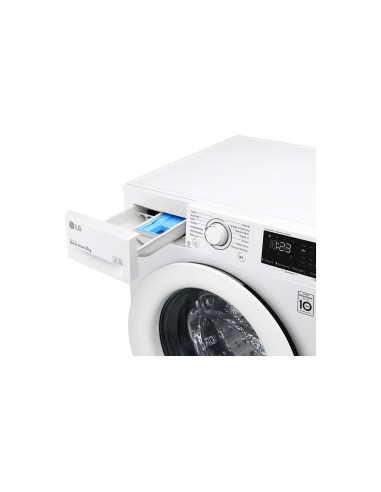 LG F4WV308N3B lavatrice Caricamento frontale 8 kg 1400 Giri min B Bianco