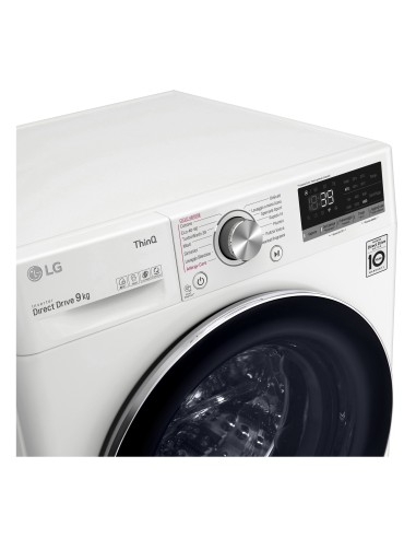 LG F4WV709S2E Lavatrice Intelligente AIDD 9kg Vapore TurboWash 360 1400 Giri min Carica frontale Classe A