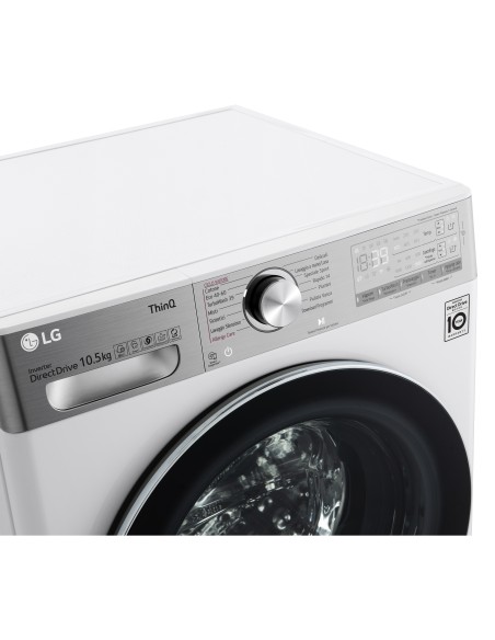 LG F6WV910P2EA lavatrice Caricamento frontale 10,5 kg 1600 Giri min A Bianco