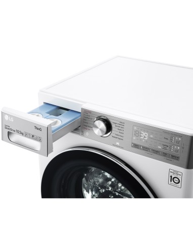 LG F6WV910P2EA lavatrice Caricamento frontale 10,5 kg 1600 Giri min A Bianco