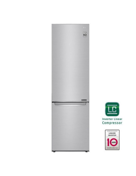 LG GBB72NSEXN Frigorifero Combinato Maniglie integrate Display interno LED