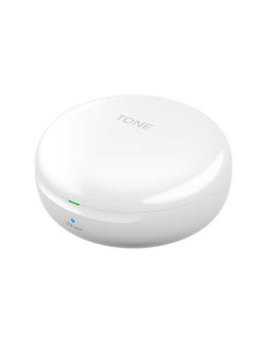 LG TONE Free FN7 White Cuffie Bluetooth True Wireless Meridian Audio ANC con custodia UVnano