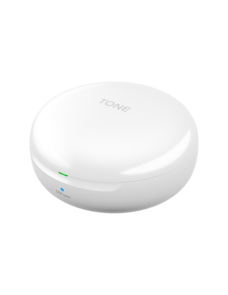 LG TONE Free FN7 White Cuffie Bluetooth True Wireless Meridian Audio ANC con custodia UVnano