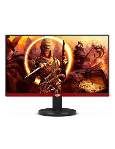 AOC 90 Series G2490VXA LED display 60,5 cm (23.8") 1920 x 1080 Pixel Full HD Nero, Rosso