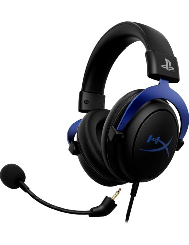 HP HyperX Cloud Auricolare Cablato A Padiglione Giocare Nero, Blu