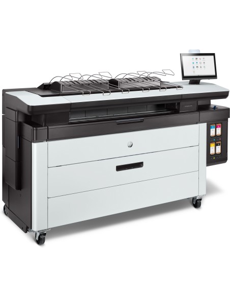 HP PageWide XL 4200 40-in Multifunction Printer with Top Stacker stampante grandi formati