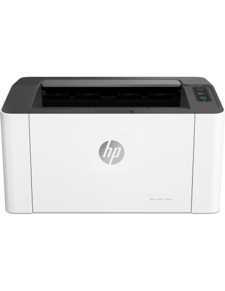 HP Laser 107w, Bianco e nero, Stampante per Piccole e medie imprese, Stampa