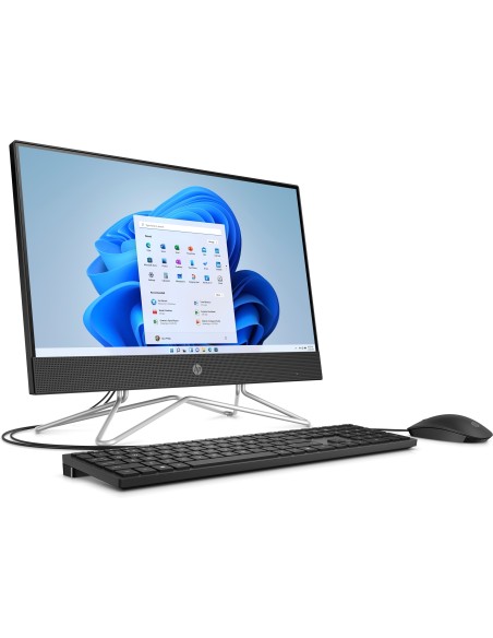 HP 200 G4 Intel® Core™ i3 54,6 cm (21.5") 1920 x 1080 Pixel 8 GB DDR4-SDRAM 256 GB SSD PC All-in-one Windows 11 Pro Wi-Fi 5