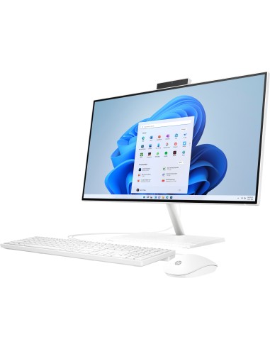 HP 24 -ck0009nl AMD Ryzen™ 5 60,5 cm (23.8") 1920 x 1080 Pixel 8 GB DDR4-SDRAM 512 GB SSD PC All-in-one Windows 11 Home Wi-Fi 5