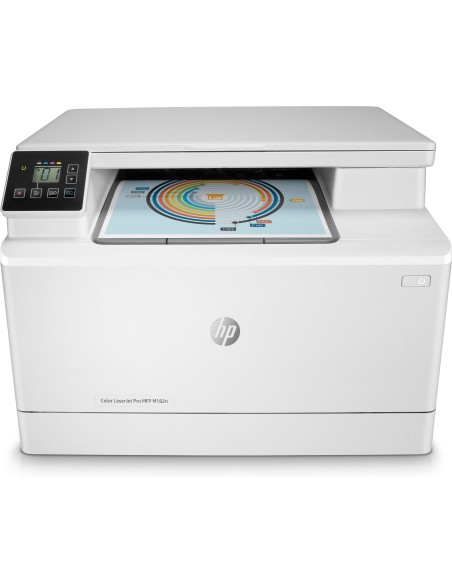 HP Color LaserJet Pro Stampante multifunzione M182n, Stampa, copia, scansione, Risparmio energetico avanzate funzionalità di