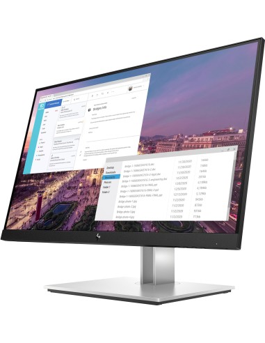 HP E-Series E23 G4 58,4 cm (23") 1920 x 1080 Pixel Full HD LCD Nero, Argento