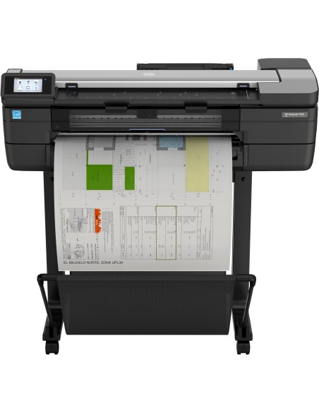 HP Designjet T830 24 stampante grandi formati Wi-Fi Ad inchiostro A colori 2400 x 1200 DPI 610 x 1897 mm Collegamento ethernet