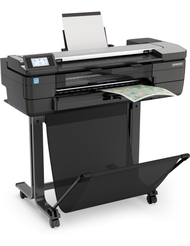 HP Designjet T830 24 stampante grandi formati Wi-Fi Ad inchiostro A colori 2400 x 1200 DPI 610 x 1897 mm Collegamento ethernet