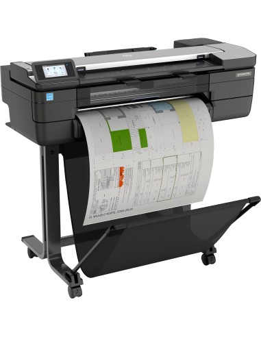 HP Designjet T830 24 stampante grandi formati Wi-Fi Ad inchiostro A colori 2400 x 1200 DPI 610 x 1897 mm Collegamento ethernet