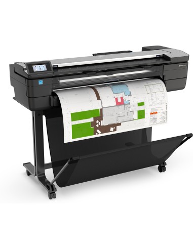 HP Designjet T830 stampante grandi formati Wi-Fi Getto termico d'inchiostro A colori 2400 x 1200 DPI A0 (841 x 1189 mm)