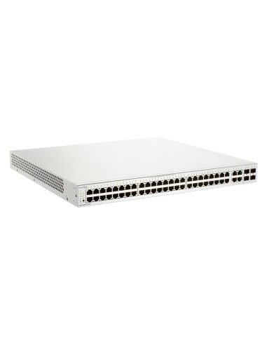D-Link DBS-2000-52MP switch di rete Gestito L2 Gigabit Ethernet (10 100 1000) Supporto Power over Ethernet (PoE) Grigio