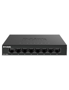 D-Link DGS-108GL switch di rete Non gestito Gigabit Ethernet (10 100 1000) Nero