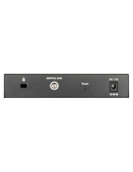 D-Link DGS-1100-08V2 switch di rete Gestito L2 Gigabit Ethernet (10 100 1000) Nero