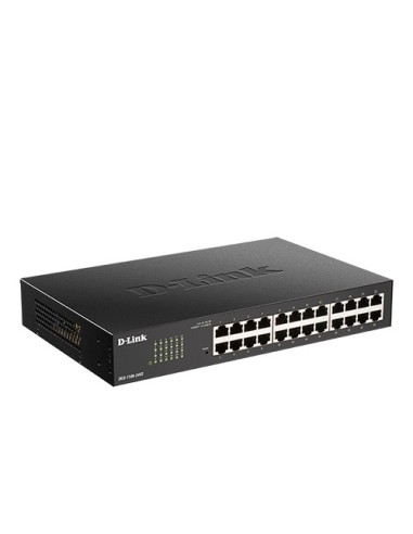 D-Link DGS-1100-24V2 switch di rete Gestito L2 Gigabit Ethernet (10 100 1000) 1U Nero