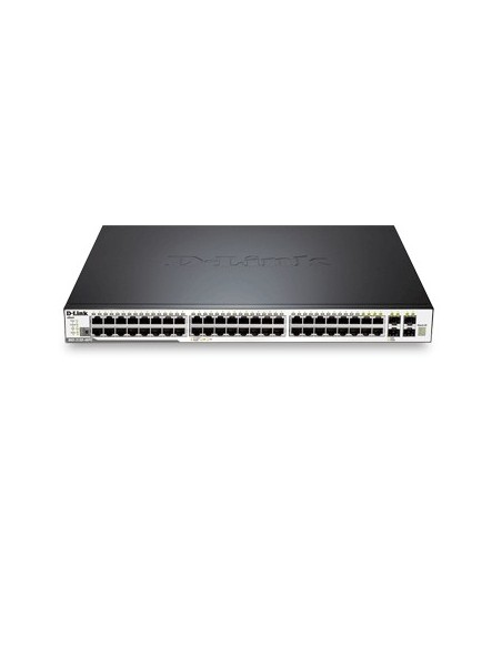 D-Link DGS-3120-48PC SI switch di rete Gestito L2+ Supporto Power over Ethernet (PoE) Nero