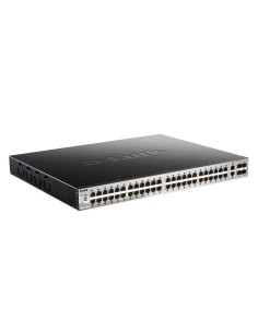 D-Link DGS-3130-54PS Gestito L3 Gigabit Ethernet (10 100 1000) Supporto Power over Ethernet (PoE) Nero, Grigio