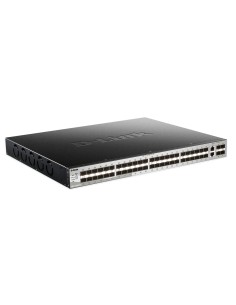 D-Link DGS-3130-54S Gestito L3 10G Ethernet (100 1000 10000) Nero, Grigio