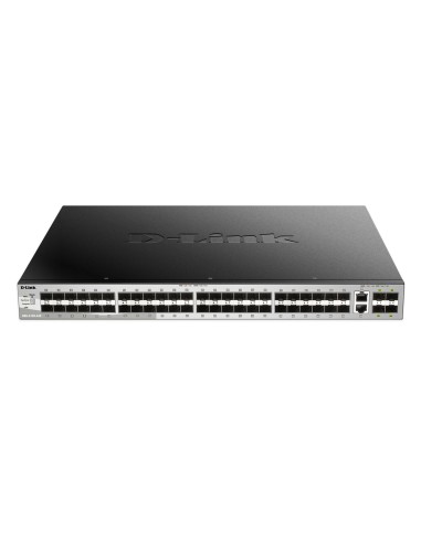 D-Link DGS-3130-54S Gestito L3 10G Ethernet (100 1000 10000) Nero, Grigio