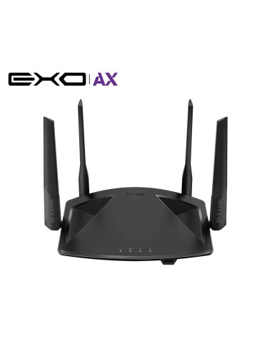 D-Link DIR-X1860 router wireless Gigabit Ethernet Dual-band (2.4 GHz 5 GHz) 4G Nero