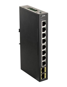 D-Link DIS-100G-10S switch di rete Gestito Gigabit Ethernet (10 100 1000) Nero