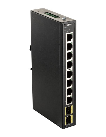 D-Link DIS-100G-10S switch di rete Gestito Gigabit Ethernet (10 100 1000) Nero