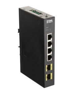 D-Link DIS-100G-6S switch di rete Non gestito Gigabit Ethernet (10 100 1000) Nero