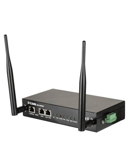 D-Link DIS-2650AP punto accesso WLAN 1200 Mbit s Nero Supporto Power over Ethernet (PoE)