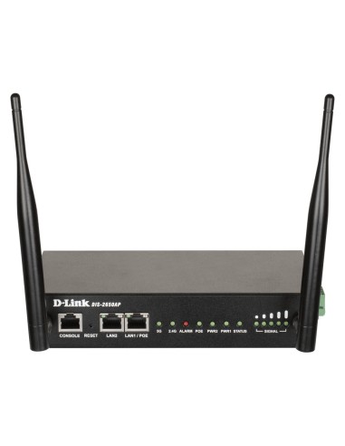 D-Link DIS-2650AP punto accesso WLAN 1200 Mbit s Nero Supporto Power over Ethernet (PoE)