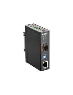 D-Link DIS-M100G-SW convertitore multimediale di rete 4000 Mbit s Modalità multipla, Modalità singola Nero