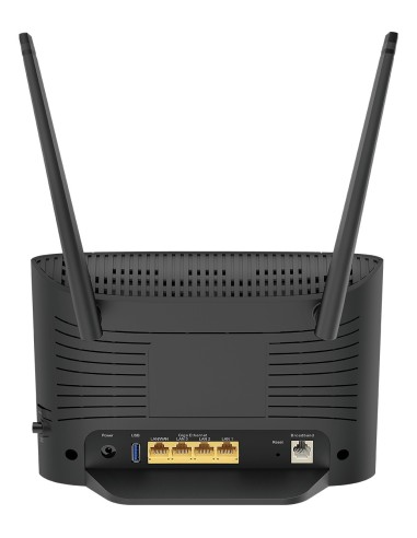 D-Link DSL-3788 router wireless Gigabit Ethernet Dual-band (2.4 GHz 5 GHz) Nero