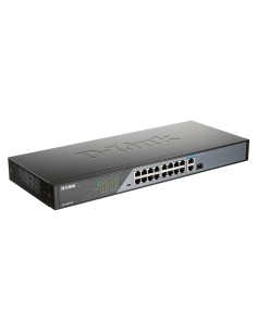 D-Link DSS-100E-18P switch di rete Non gestito Fast Ethernet (10 100) Supporto Power over Ethernet (PoE) Nero 2