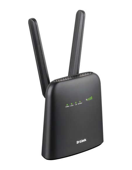 D-Link N300 router wireless Ethernet Banda singola (2.4 GHz) 4G Nero