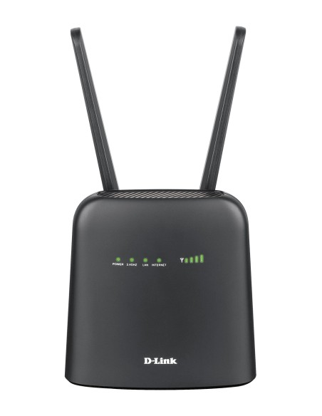 D-Link N300 router wireless Ethernet Banda singola (2.4 GHz) 4G Nero