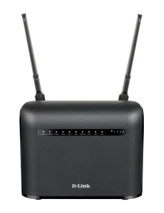 D-Link AC1200 router wireless Gigabit Ethernet Dual-band (2.4 GHz 5 GHz) 4G Nero