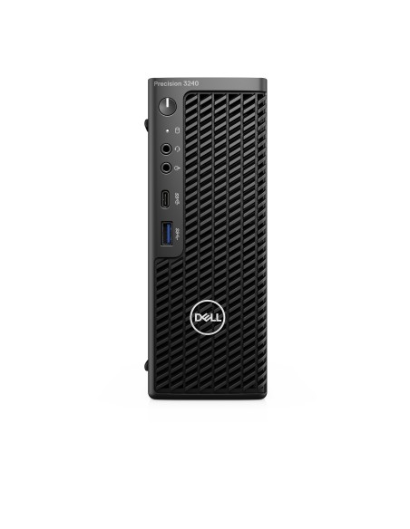 DELL Precision 3240 i7-10700 CFF Intel® Core™ i7 16 GB DDR4-SDRAM 1000 GB SSD Windows 10 Pro Stazione di lavoro Nero