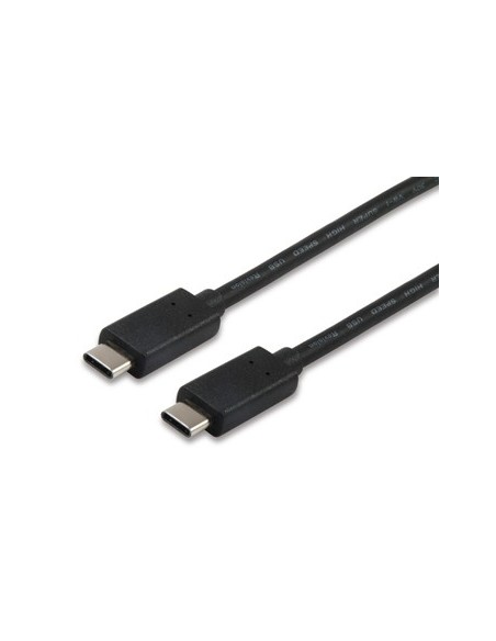 Equip 12834207 cavo USB 1 m USB 3.2 Gen 2 (3.1 Gen 2) USB C Nero